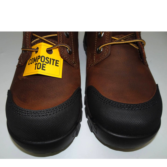 Carhartt Men's CMF6371 Construction Boot, Dark Brown Oil Tanned, Sz 8 - Picture 5 of 12